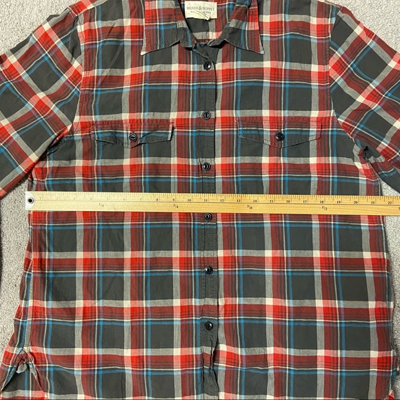 RALPH LAUREN DENIM & SUPPLY RL Surplus Plaid Long Sleeve Button Down Shirt Sz XL - Picture 5 of 6
